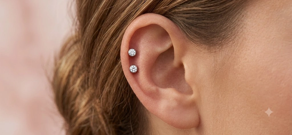 Double Helix Piercing