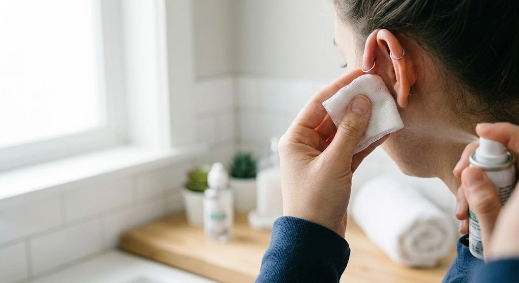 Helix Aftercare Daily Routine
